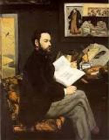 Portrait of Émile Zola
