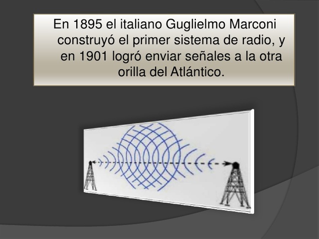 Se logro enviar  señales a la otra orilla del Atlántico