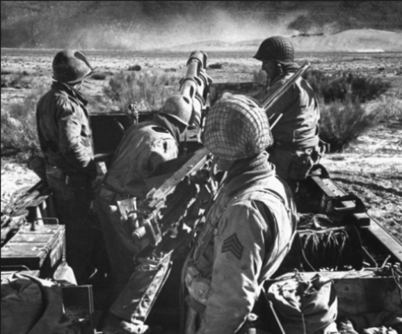 Nazi's retreat from North Africa