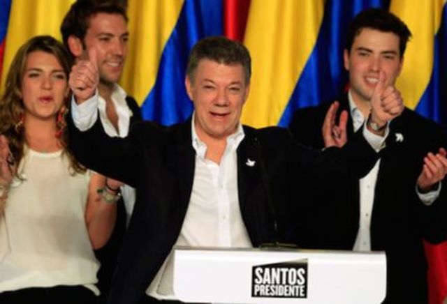 Reelección Juan Manuel Santos