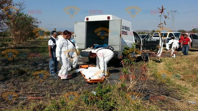 Recuperación del posible cuerpo.