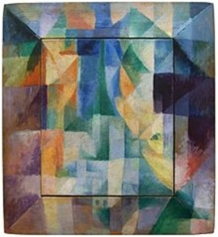 Robert Delaunay, "Simultaneous Windows on the City" 1912