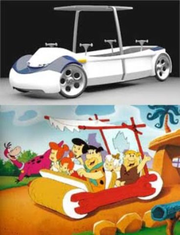 Gilles de Bom de Amberes construye un carro movido por la fuerza humana.