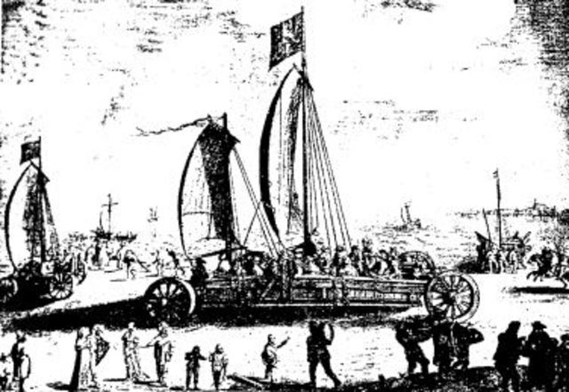 Locomotora rápida por tierra