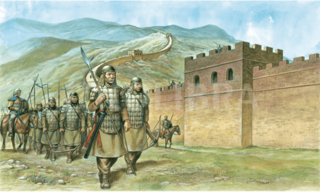 La dinastía Han comenzó su gobierno de 400 años en China.