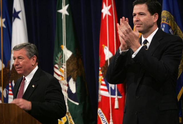 Bush Admin: Ashcroft, Out. Comey, In.