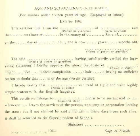 Nations First Compulsory School Attendance Law