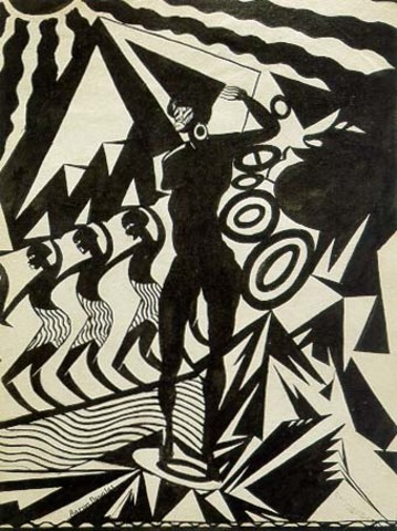 Sahdji by Aaron Douglas