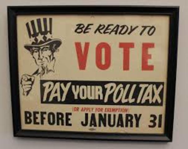 poll taxes