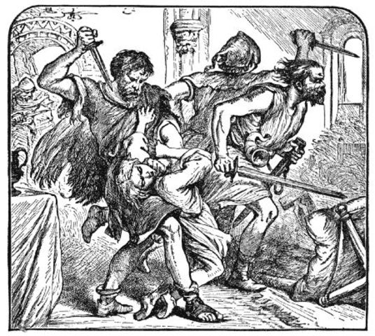 Macduff Fled from Scotland