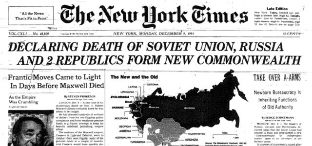 The Fall of the Soviet Union