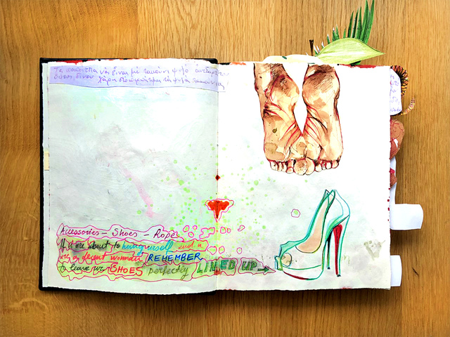 Ομαδική έκθεση "Το ημερολόγιο μίας μοδίστρας. Μία φανταστική βιογραφία"