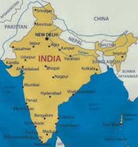 Vasco de Gama llega a la India