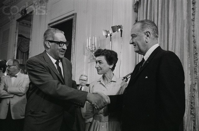 Thurgood Marshall nominated to the Supreme Court