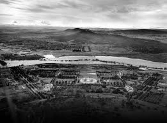 Canberra become Capital