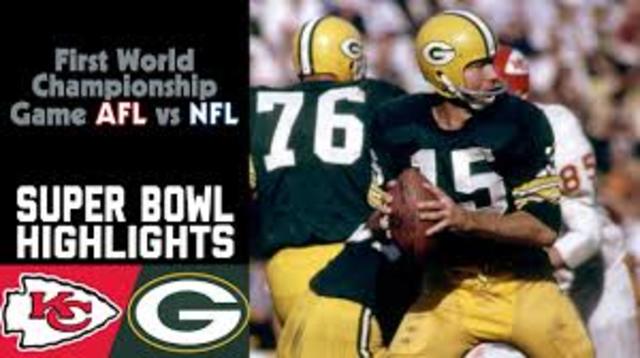 1st NFL Football Super Bowl