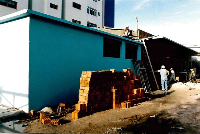 Obras da nova Lavanderia do HU