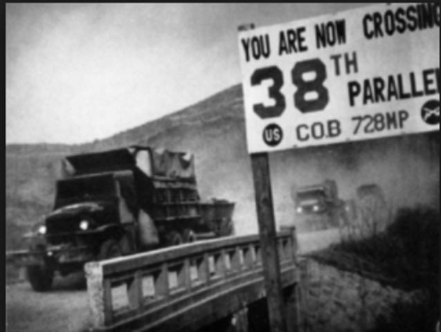 North Korea invades South Korea