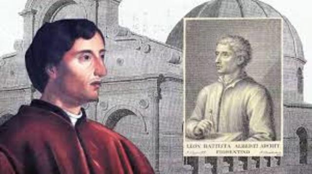 Leon Battista Alberti Génova, (Italia, 18 de febrero de 1404 - Roma, 25 de abril de 1472)