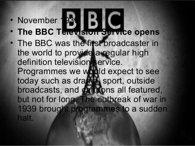 PRIMERA COBERTURA DE T.V