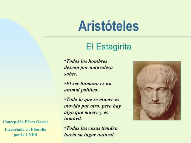 ARISTÓTELES