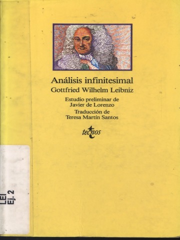 Sobre análisis y síntesis universales, o el arte del descubrimiento y del juicio, de Leibniz