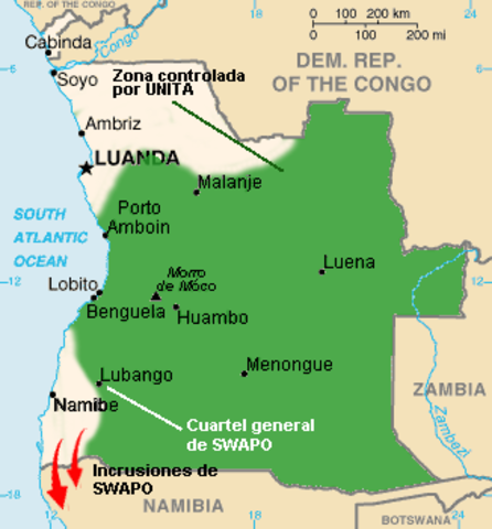 6 guerra subsidiaria: Guerra civil angoleña