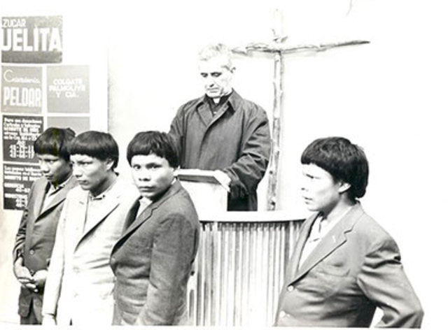 Visita a los índios motilones.