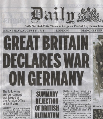 Britain Declares War on Germany