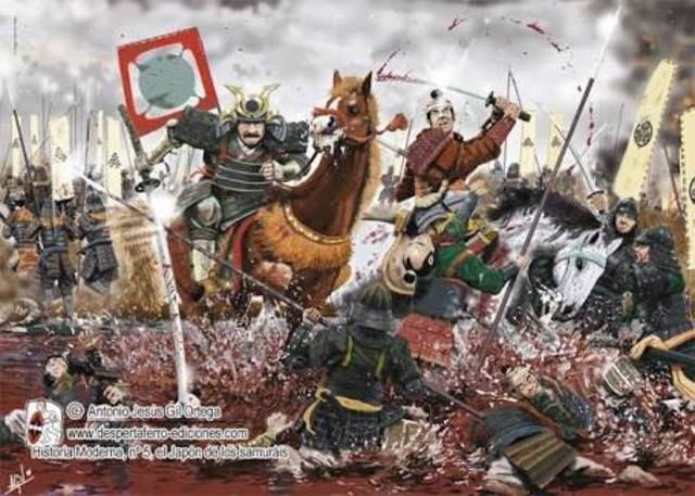 The battle of Anegawa