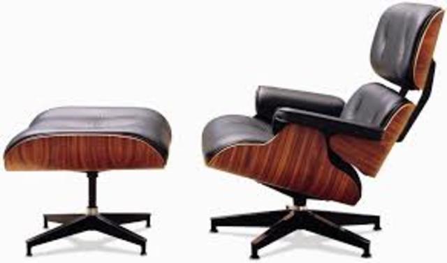 Lounge Chair y Ottoman (EEUU)