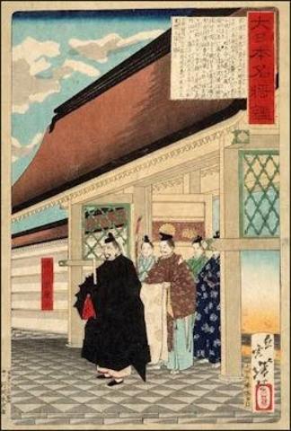 Tokugawa lemitsu bans the Portuguese traders