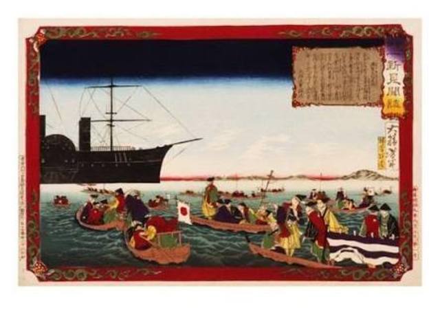 The Russians attempt to establish trade relations with Japan