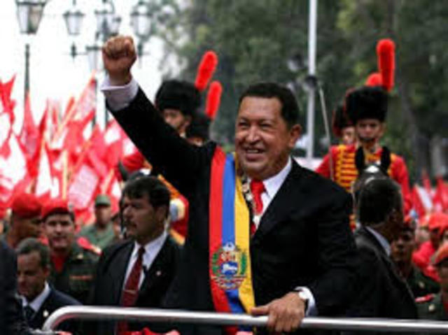 Tercer mandato de Hugo chavez
