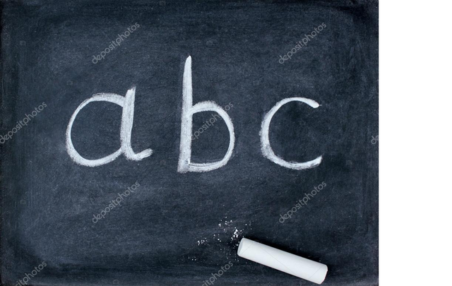 Tiza y pizarrón