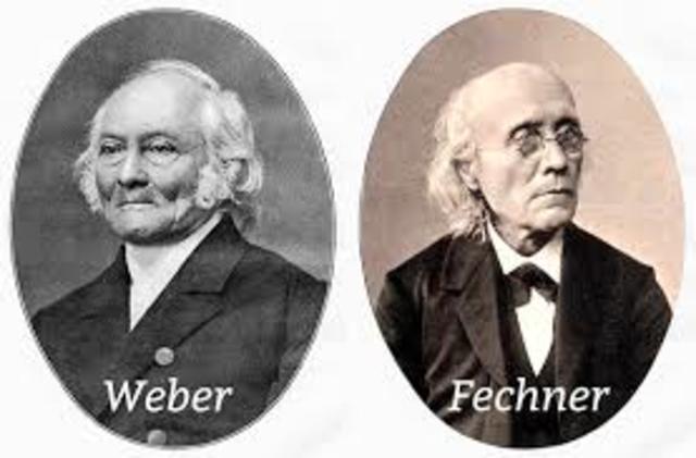 Ernst Weber y Gustav Fechner