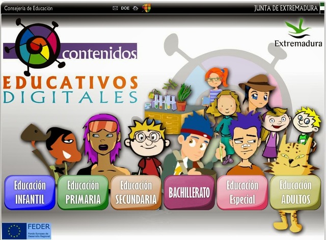 CONTENIDOS EDUCATIVOS DIGITALES.
