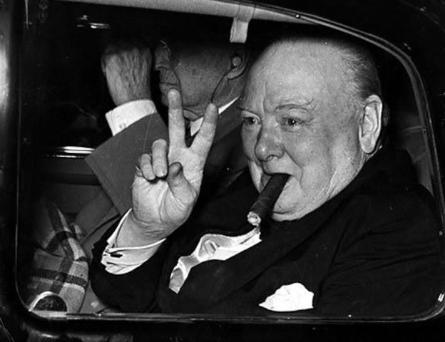 Winston Churchill becomes prime minister of Britain