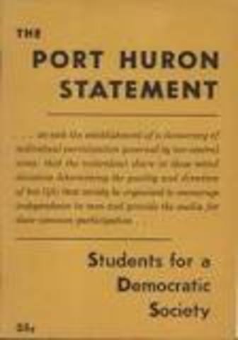 SDS Releases Its Port Huron Statement