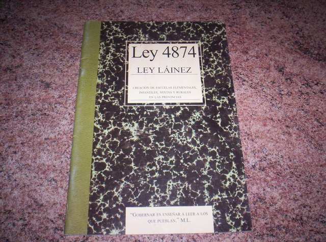 LEY 4874 Ley Lainez