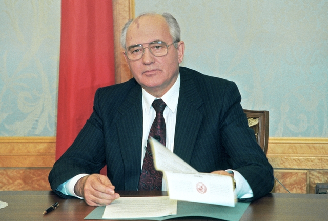 Gorbachev resigned