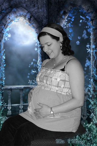 Estoy en la barriguita de mamá