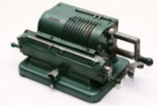 Primera maquina de multiplicar - Sir Samuel Morland