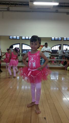 Empecé clases de ballet