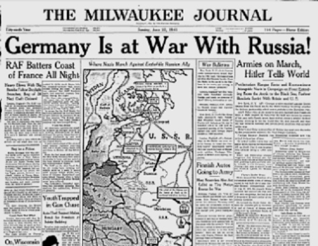 Germany invade Soviet