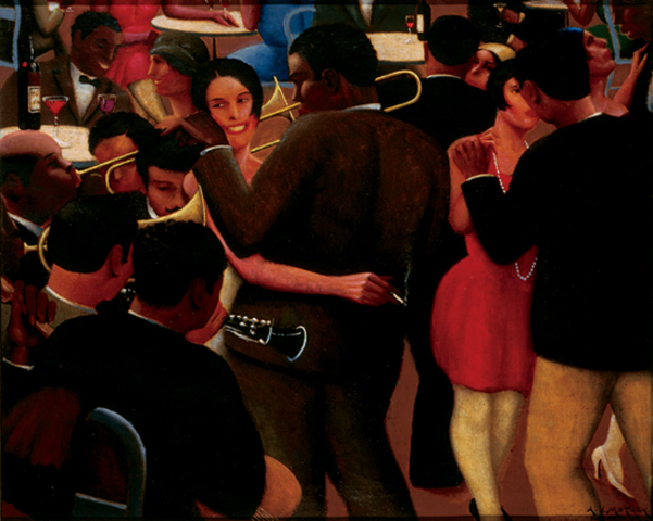 Blues by  Archibald J. Motley