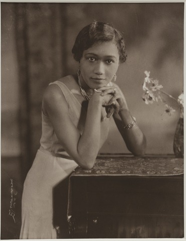 Portrait of a Woman by James  Van Der Zee