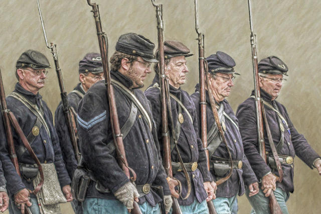 Union forces are at Harpers Ferry