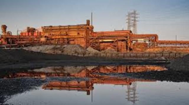 Decline of the industrial west