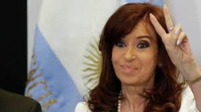 Cristina Kirchner al poder.
